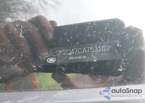 2012 Land Rover Range Rover Sport Hse из США, поврежденный, VIN SALSK2D47CA753169